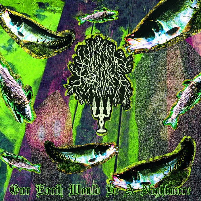 Blood Tower - Our Earth Would Be A Nightmare LP (toxic waste green marble Vinyl)