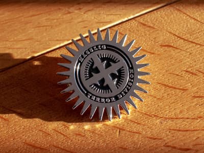 Hässlig - Terror Division - Metal pin