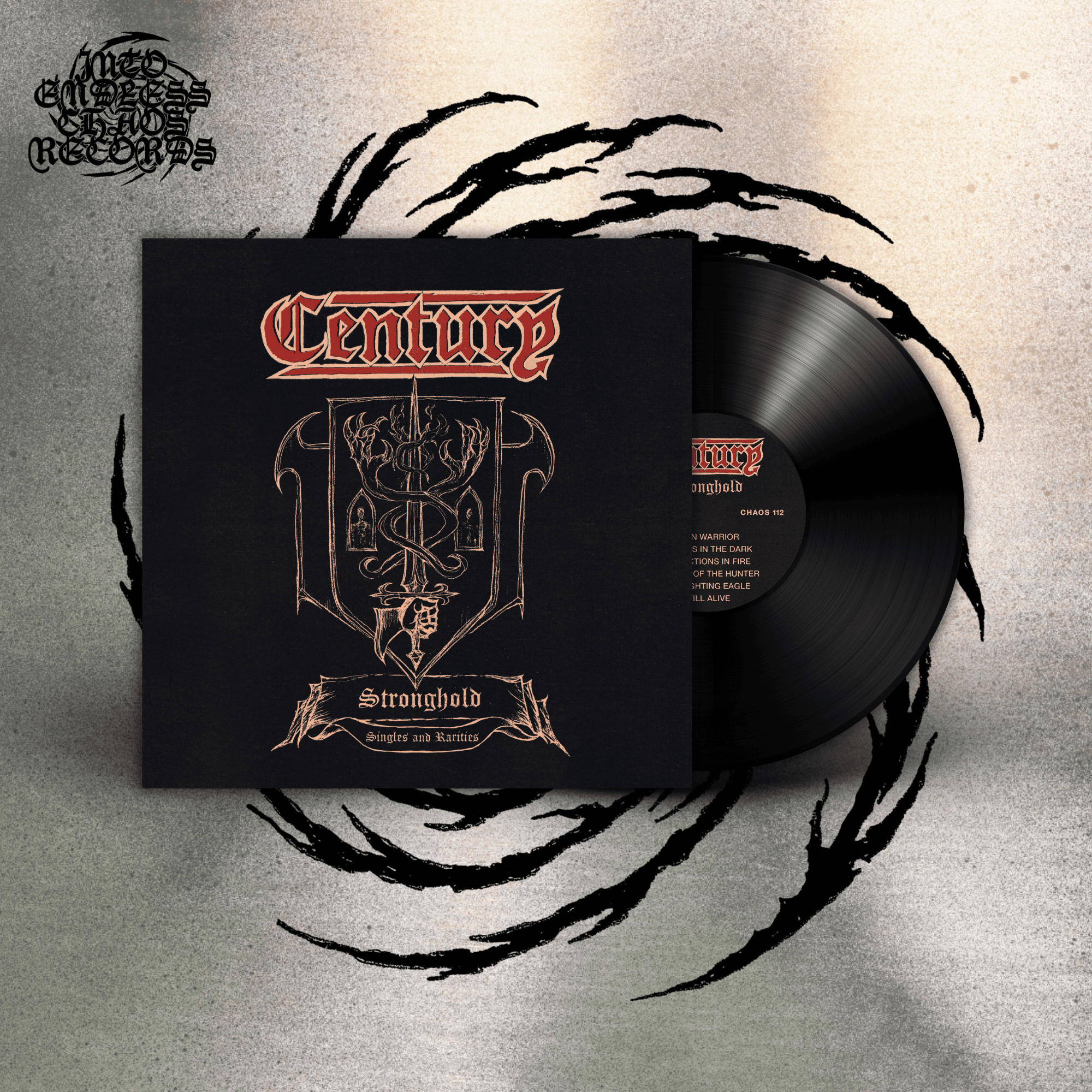 CENTURY – Stronghold LP (Black Vinyl) PRE-ORDER