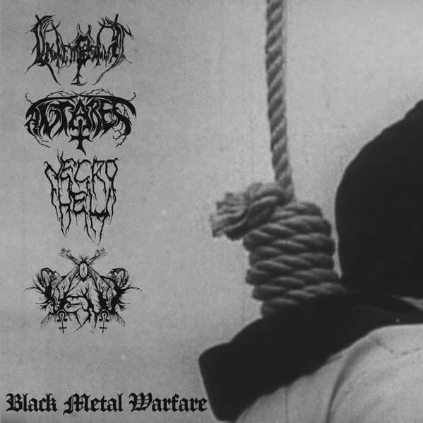 Intempestus / Antares / Necrohell / Vent – Black Metal Warfare 7inch