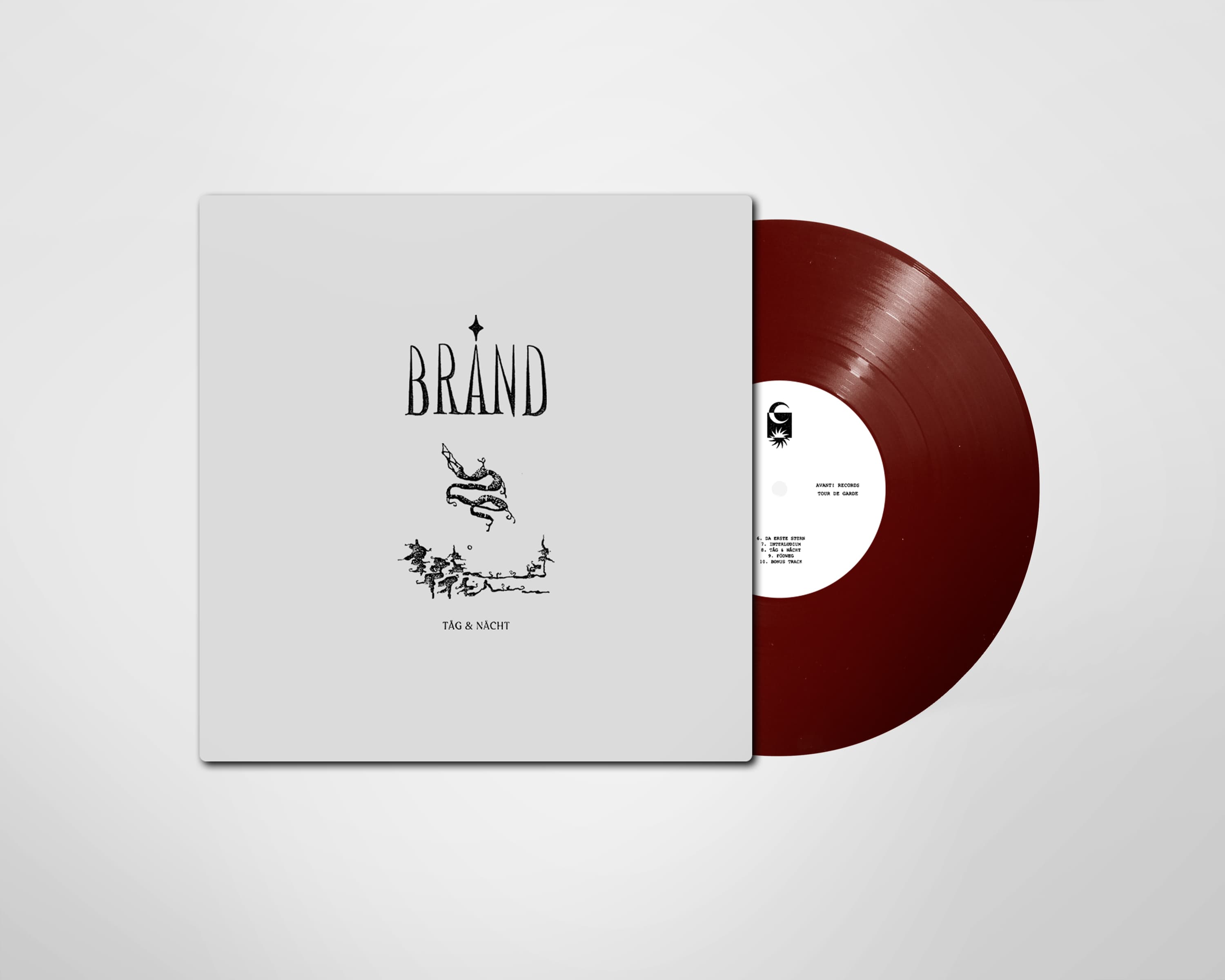 BRÅND - Tåg & Nåcht LP 2nd Press