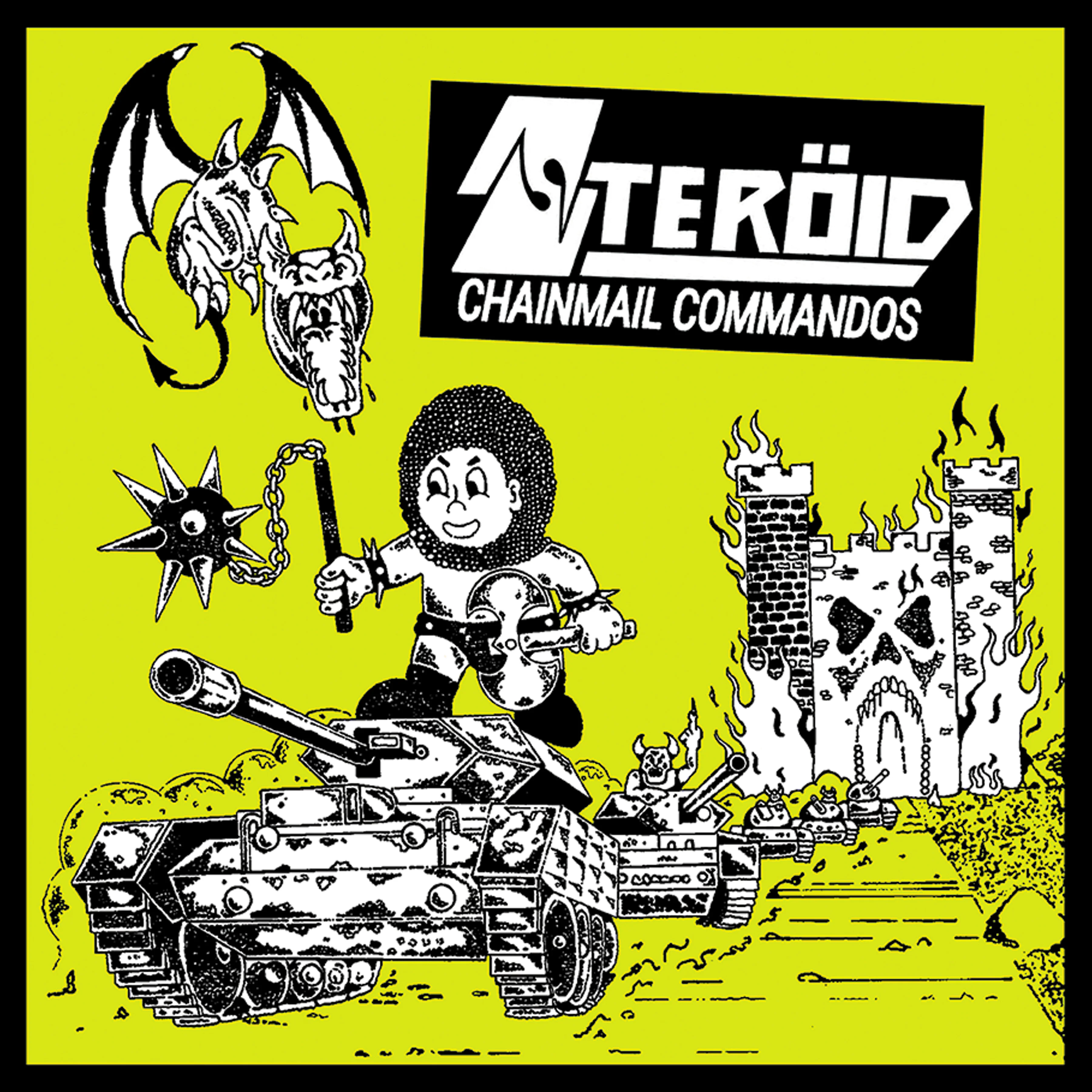 Steröid - Chainmail Commandos LP (Repress)