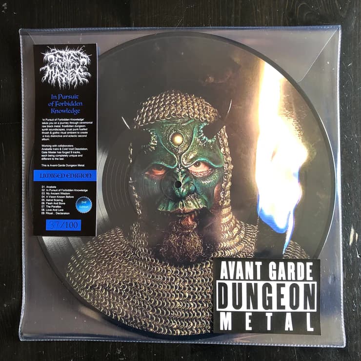 Gate Master – In Pursuit Of Forbidden Knowledge PICTURE LP 2nd Press
